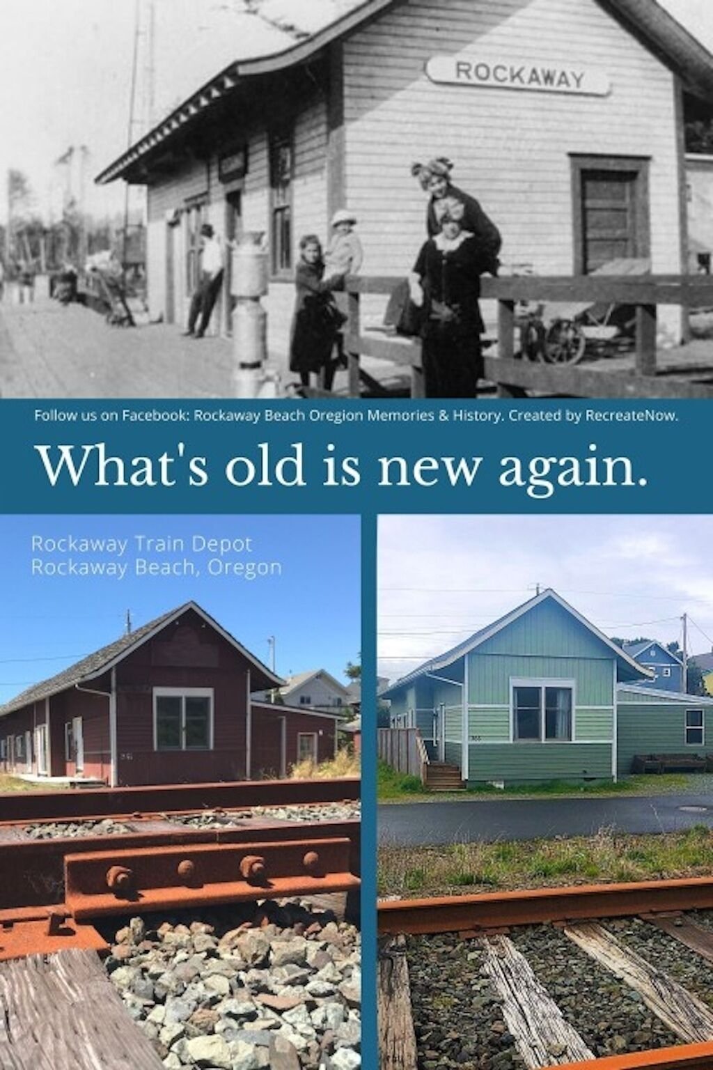 Rockaway Beach Old Train Depot House